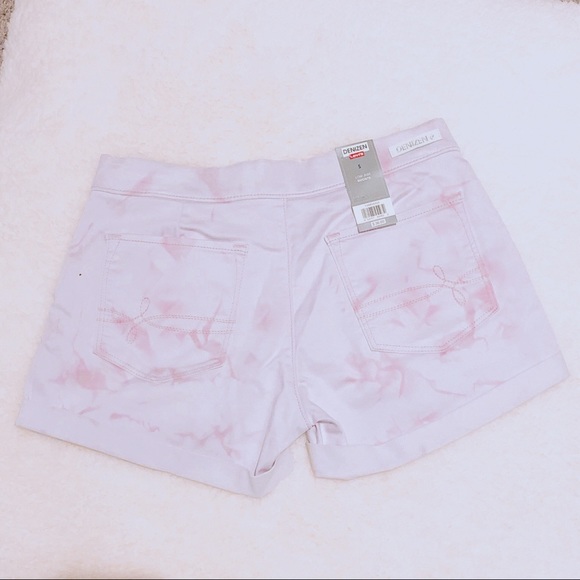 Levi’s Pink Tie-Dye Rolled Jogger Shorts, Size S, New w/Tag - Picture 9 of 11